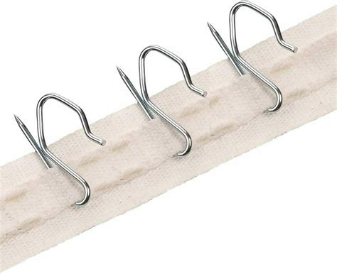 CURTAIN HOOKS METAL PIN PINCH PLEAT - PACK OF 20 – Sisi UK Ltd