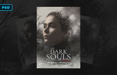 Horror Movie Poster Template PSD :: Behance