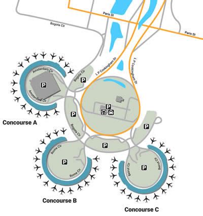 Mci Airport Map Terminal C