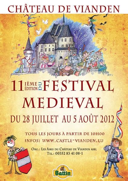 Festival Médiéval 2012 à Vianden