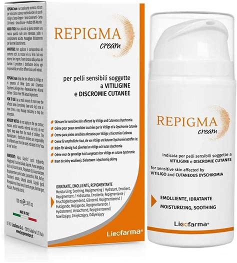 Repigma Cream helps the skin affected by Vitiligo, or in presence o ...