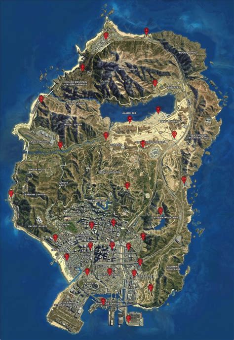 GTA Online All Gun Van Locations - Your Games Tracker