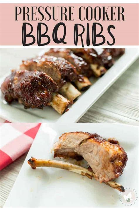 AMAZING Pressure Cooker BBQ Ribs - The Fervent Mama