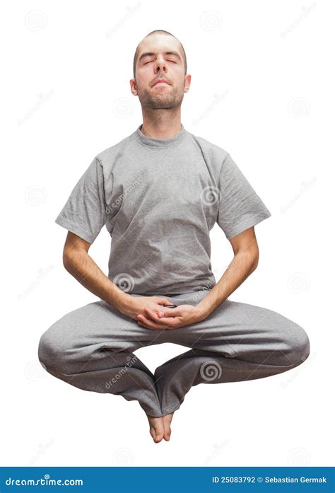 Meditation stock photo. Image of background, male, relaxing - 25083792