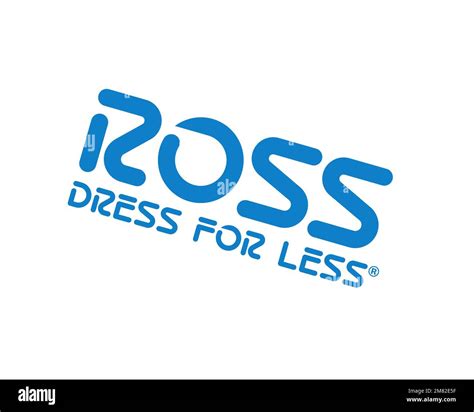 Ross Stores, rotated logo, white background B Stock Photo - Alamy