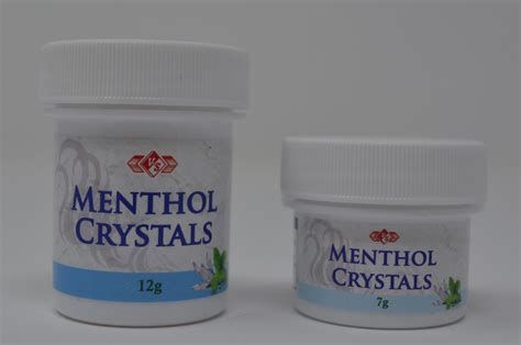 Menthol Crystals - V&S Pharmaceuticals