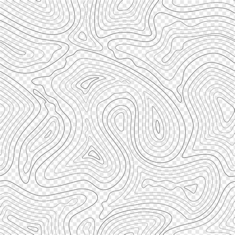 Topographic contour lines map seamless pattern., png | PNGWing