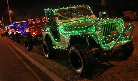 Christmas Jeep | Decorated for 2008 Hampton Holly Days Parad… | Flickr