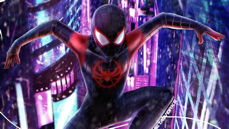 Miles Morales Spider Man Wallpaper,HD Superheroes Wallpapers,4k ...