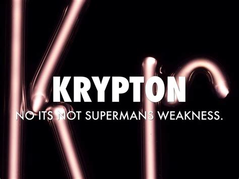 Krypton (Kr): Properties & Uses – StudiousGuy