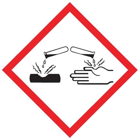 GHS Corrosion Pictogram Labels - Cole-Parmer Germany