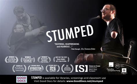 STUMPED – an EXTRAORDINARY JOURNEY through TRAGEDY, COMEDY and RESTORATION