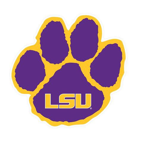 LSU | LSU 3" Paw Logo Decal | Alumni Hall