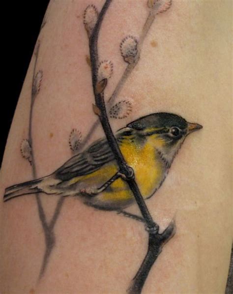 Yellow Bird Tattoo