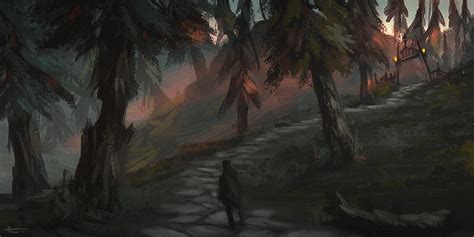 ArtStation - Silverpine Forest