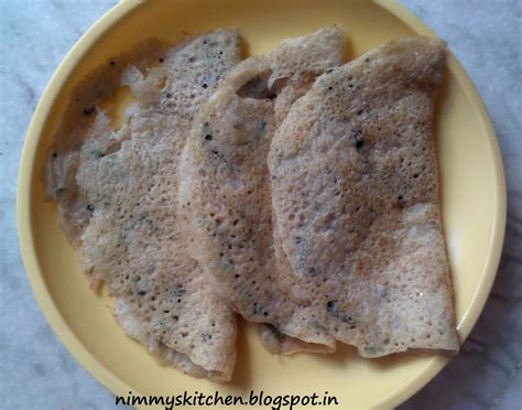 Nimmy's Kitchen: Oats Dosa