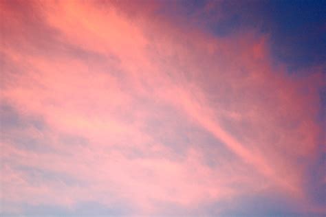 Pink Sunset Clouds