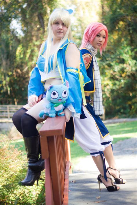 Fairy Tail cosplay 12, Lucy and Natsu by YukiSaehara on DeviantArt