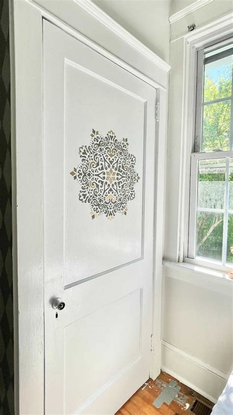 Mandala Door Decal - DIY - EASY Affordable Wall decor | Diy wall decor ...