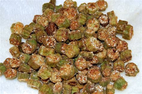 Southern Lady's Recipes: Fried Okra