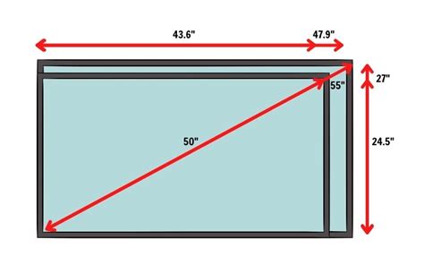 50 Vs 55 Inch TV: Size Comparison (2023)