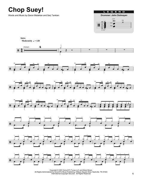 Chop Suey! | Sheet Music Direct