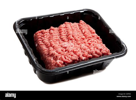 Raw hamburger meat Stock Photo - Alamy