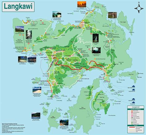 Map Of Langkawi