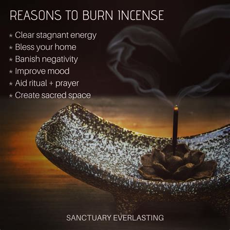 6 Benefits of Incense - Sanctuary Everlasting