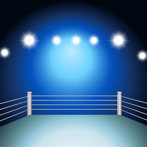 Empty Boxing Ring Vector Art, Icons, and Graphics for Free Download