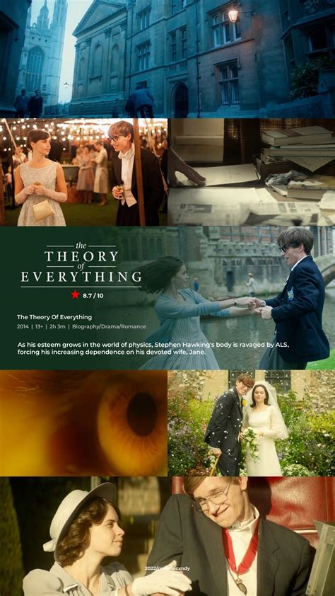 The Theory of Everything (2014) | Film klasik, Film animasi, Film bagus