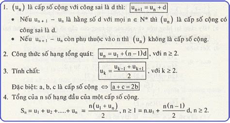 Xem ngay: Top 10 các công thức cấp số nhân hay nhất bạn cần biết