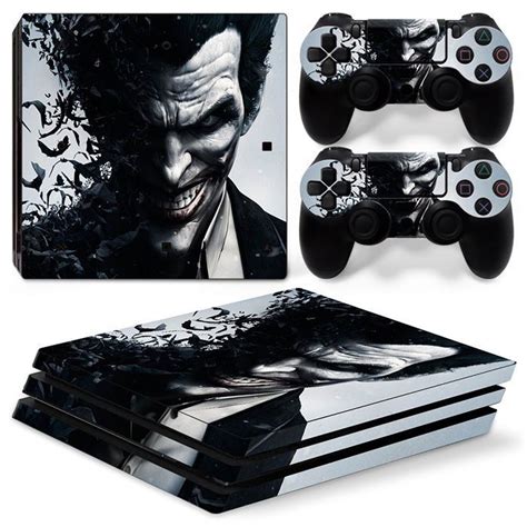 PS4 Pro Playstation 4 Pro Console Skin Decal Sticker The Joker Custom ...