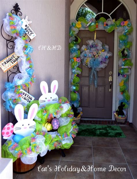 Cat's Holiday & Home Decor: Easter Basket Door Decor | Easter ...