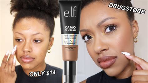 NEW ELF Camo CC Cream | Demo + First Impressions - YouTube