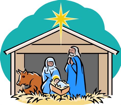 Nativity Scene Clipart Free | Free download on ClipArtMag