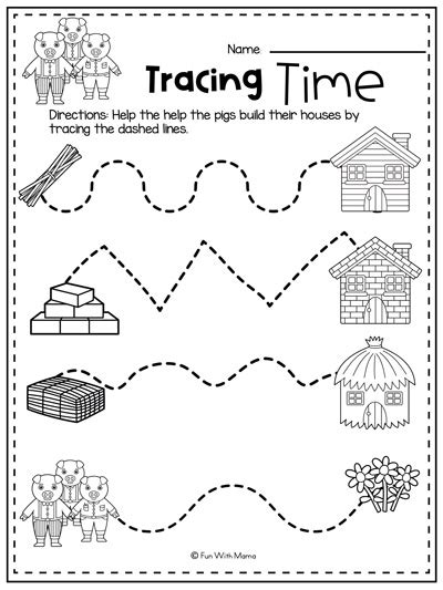 Three Little Pigs Activities Printables