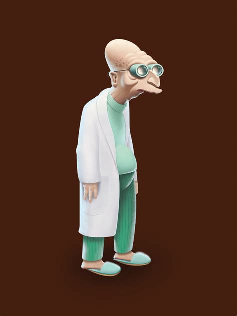 Professor Farnsworth from Futurama on Behance