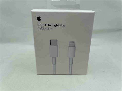 NEW sealed Genuine Apple usb-c to lightning cable 2m (white) A2441 ...