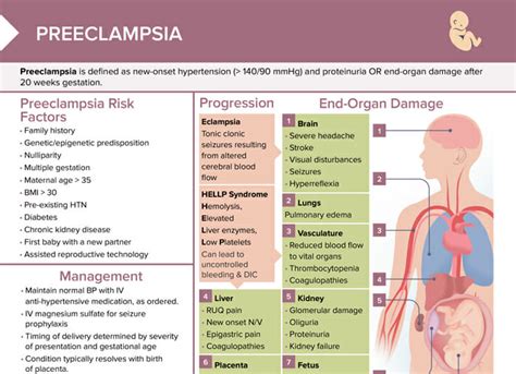 Preeclampsia Defining Characters Nursing Diagnosis Scientific | The ...