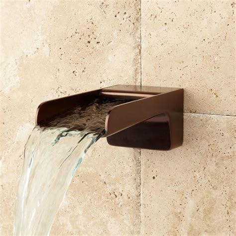 Jaxson Waterfall Tub Spout - Oil Rubbed Bronze | Signature Hardware