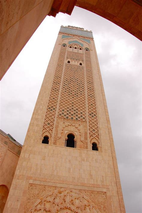 Hassan II Mosque Minaret | Islamic architecture, Mosque, Beautiful mosques