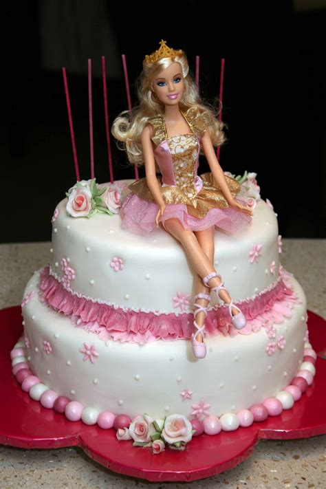 Barbie Ballet cake — Children's Birthday Cakes | Barbie birthday cake ...