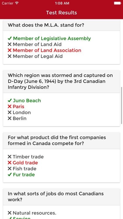 Canadian Citizenship Test 2017 Practice Questions by Jingying Zhang