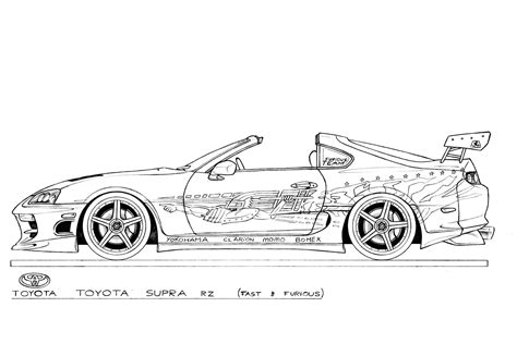 Coloriage Toyota | Dessin à colorier pour enfants