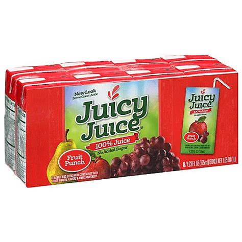 Juicy Juice 100% Juice, Fruit Punch | Juice Boxes | Chief Markets