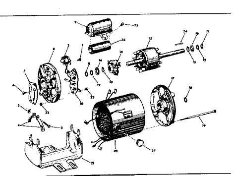 Marathon Electric Motor Parts Diagram | Reviewmotors.co