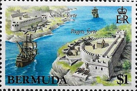 Bermuda's British Army forts from 1609