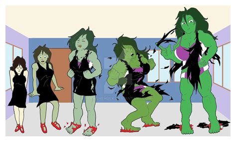 SHE HULK TRANSFORMATION SEQUENCE by IAmSheHulk on DeviantArt