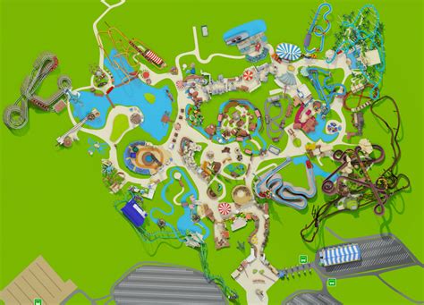 Parc Asterix Map